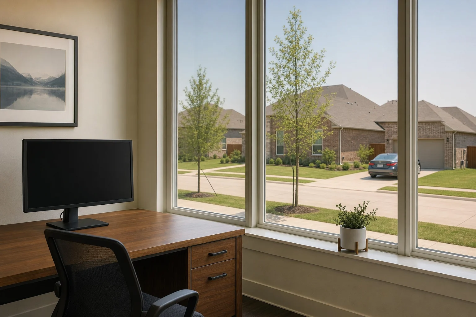 Less glare on screens